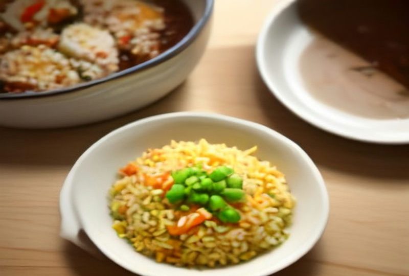 Chicken & Egg Fried Rice Bowl (High-Protein) (鸡胸蛋炒饭（高蛋白版）) — Chinese recipe
