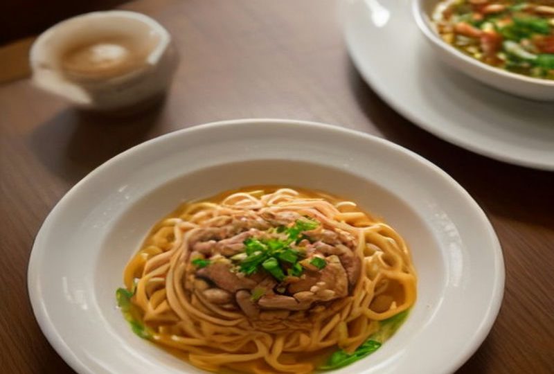 Noodles with Pork Soy Sauce (Zha-Jiang Style) (炸酱面) — Chinese recipe
