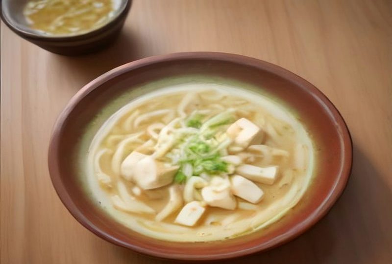 Tofu Mushroom Noodle Soup (香菇豆腐汤面) — Chinese recipe